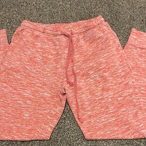 Ambiance Heathered Pink Jogger Pants